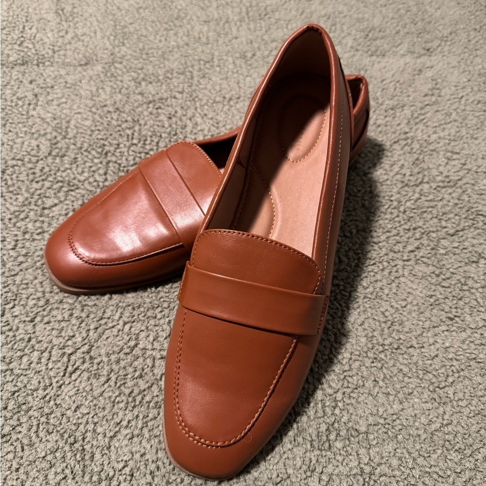 Classic Brown Loafers for Women